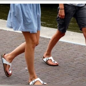 Birkenstock gizeh 37 white